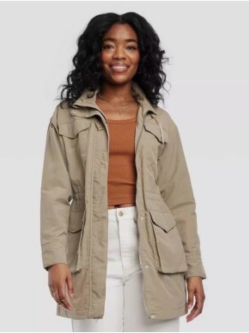 Universal Thread Hooded Field Jacket